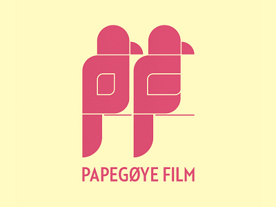 Papegøyefilm identity logo profile symbol