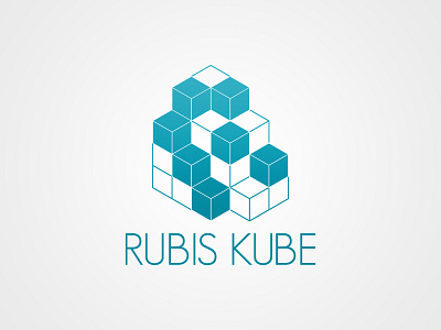 Rubis kube logodraft identity logo profile symbol