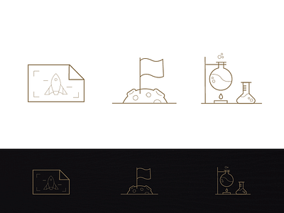 More Icons ab testing moon rocket science space spaceship testing ui ux