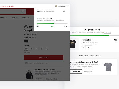 Homage Loyalty design ecommerce loyalty loyalty program shopify shopping ui ux