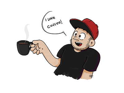 Coffee <3 cartoon coffee