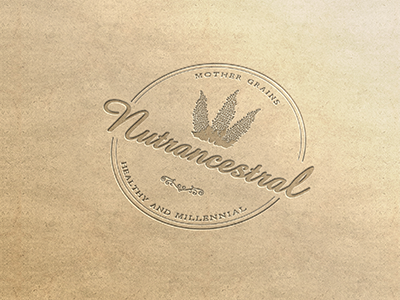 Logo Nutrancestral branding logo