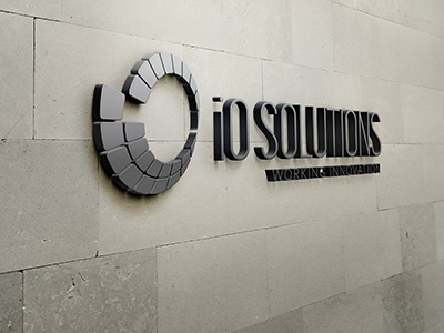 Logo IOSolution branding logo