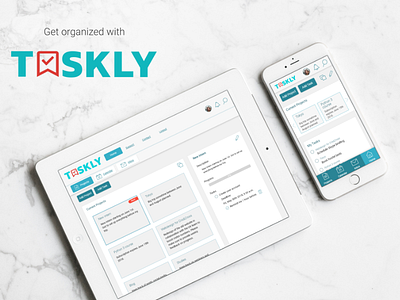 Taskly - a project management app concept careerfoundry case study concept project management ux design
