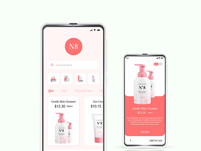 Beauty Product UI