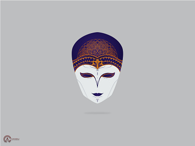 malangan mask branding design graphicdesign illustration vector