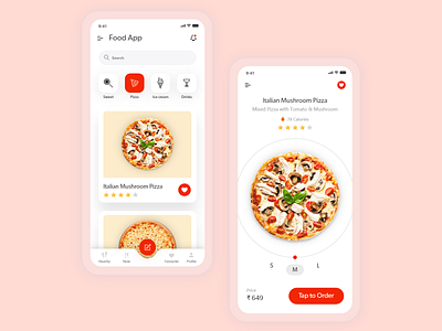 Food Delivery - Mobile App