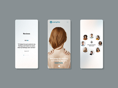 Mental Health landing page