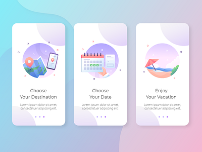 Holiday Planner app branding clean color design desing icon iphone ui ux web website