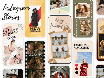 Instagram Stories Templates ad design ads brand branding instagram instagram banner instagram post instagram stories social social media design stories story