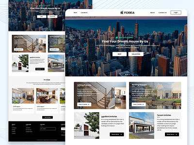 Real Estate website Design