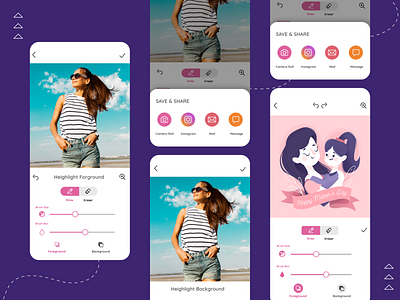 Photo Editing App Design