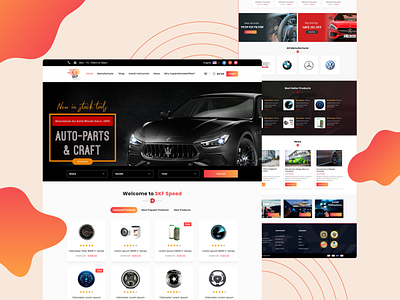SKF Speed - Website Design