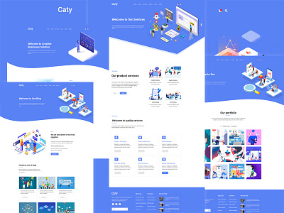 Cuty design photoshop psd ui ux web webdesign website