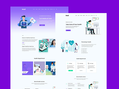 Medi Digital Psd Template design photoshop psd ui ux web webdesign website