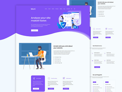 Muni Busincss Creative Psd Tamplate design photoshop psd ui ux web webdesign website