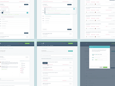 Knowledge Management Screens