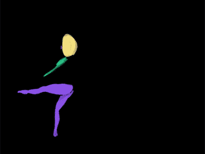 Dancing 2d animation animation ballet character dance dancing gif minimalism minimalist