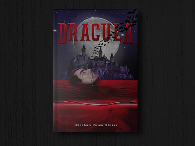 Dracula Book Cover Design bat blood bloody book book cover bookcover bookcoverdesign bram stoker design dracula illustration typography ukraine vampire vampires иллюстрация