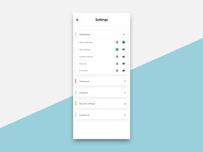 Settings Page