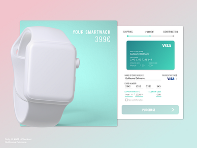 Credit Card Checkout - Daily UI #002