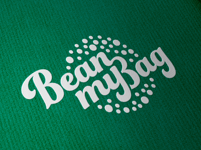 Beanbag logo design beanbag brand design furniture green logo