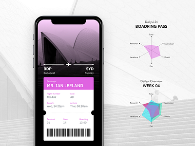 Dailyui 24 Boardingpass boarding pass dailyui