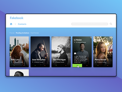 Dailyui 78 Pending Invitation