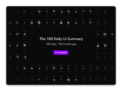 Daily Ui Summary Teaser challenge dailyui figma inforgraphics soon summary teaser template