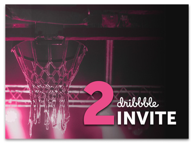 Dribbble Invite 2 invite two