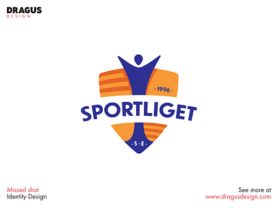 Missed Shot for a sports club branding graphicdesign identity logo logodesign sport sports branding