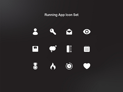 Running app icon set app icon iconpack iconset run running ui