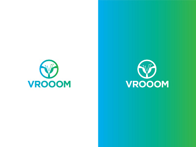 Vrooom logo design art artwork branding creative design creativity day5 design graphic design illustration illustrator logo vector