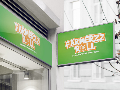 Farmerzz Roll Logo Design art artwork branding creative design creativity design graphic design illustrator logo logo design logodesign vector