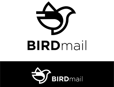 Logo design adobe illustrator bird bird icon bird illustration bird logo branding graphicdesign illustration logo logo design mail vector visual design