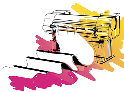 Print illustration adobe illustrator colors design illustration lineart print print design printing printmaking vector