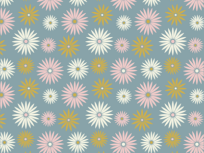 041018 100daysofpattern flowers patterns the100dayproject