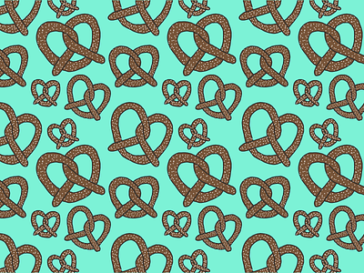 Pretzel Pattern - 041218 100daysofpattern patterns pretzels the100dayproject