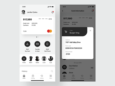 Online Banking app bank banking checkout details fintech payment transfer ui uiux ux