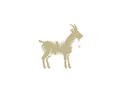 Goat The King animal brand branding clever creative goat high quiality illustration king logo moosartist mosaabosweilem mountain goat unique vector موسى ابوسويلم