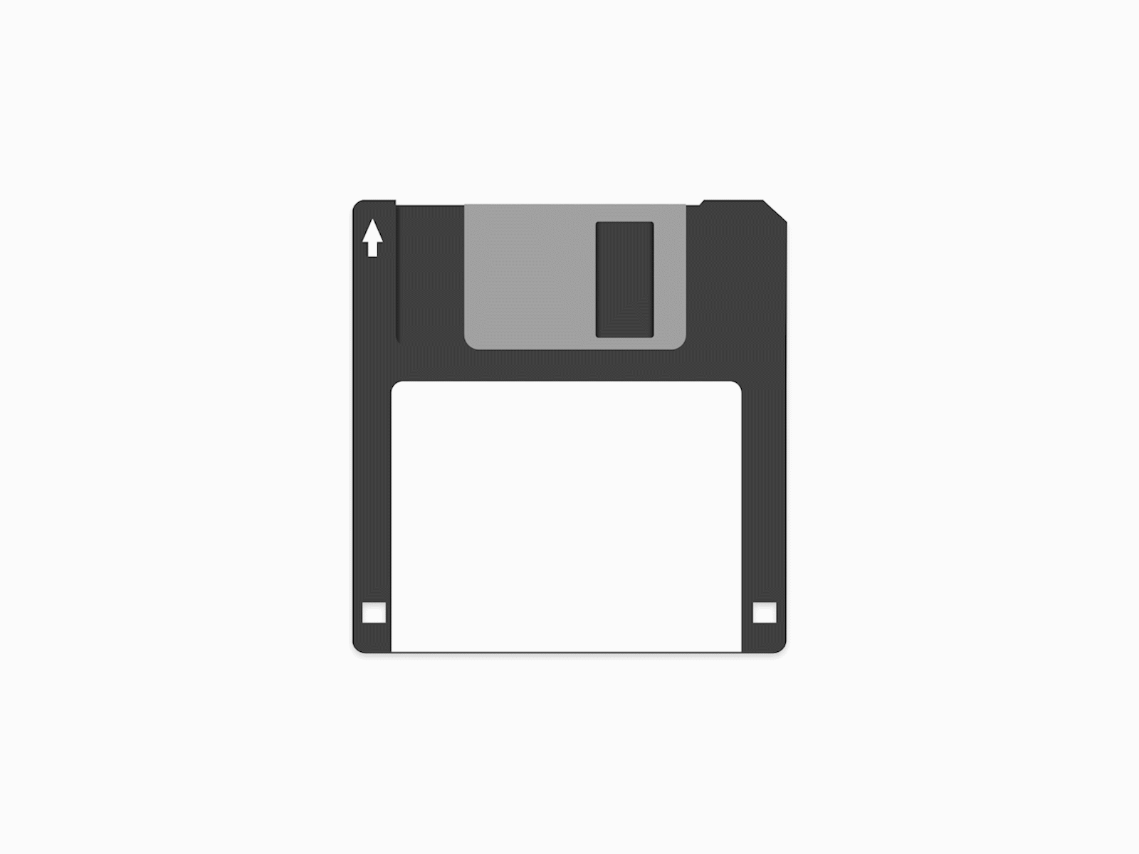 Floppy Save Button adobe animate adobexd animation design floppy disk gif save save animation saved