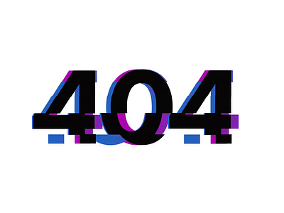 404 aftereffects animation web webdesign