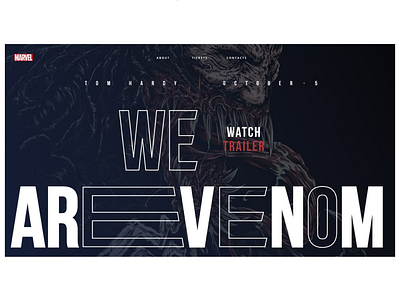 Venom Promo Website