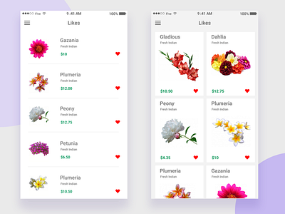 E Commerce App e commerce flower mobile scree shop app ui