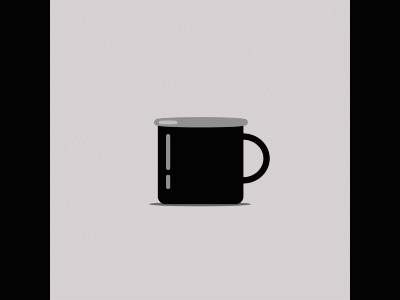 monday coffee after effects camp mug coffee motion graphics animation
