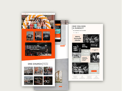 Church Website church design web design