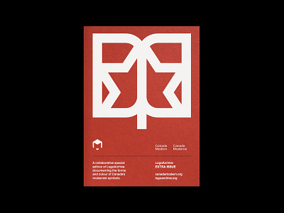 LogoArchive Extra Issue – Canada Modern branding design identity logo logos marque minimalist modernist print symbol zine