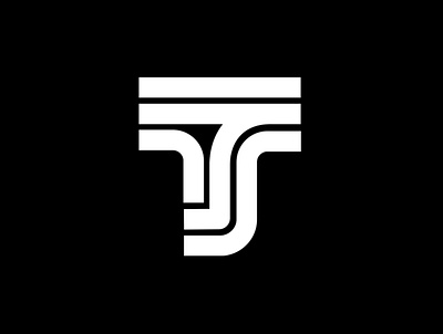 TS Monogram branding design identity logo logos minimalist modernist monogram monograms symbol