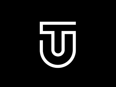 TU Monogram branding design logo logomark logos minimalist modernist monogram monograms symbol