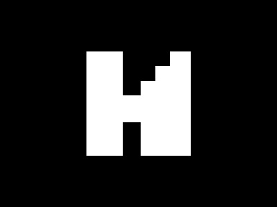 HF / Barchart Monogram branding design identity logo logomark logos minimalist modernist monogram monograms symbol